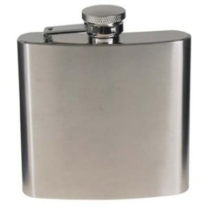 Fiaschetta in acciaio inox opaco, 170ml