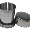 Bicchiere telescopico in acciaio inox, 14cl