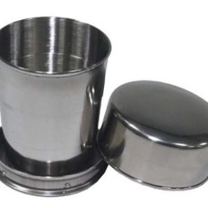 Bicchiere telescopico in acciaio inox, 14cl