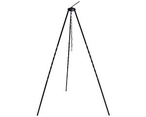 Treppiede in acciaio con catena