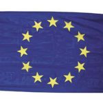 Patch ricamata bandiera europea