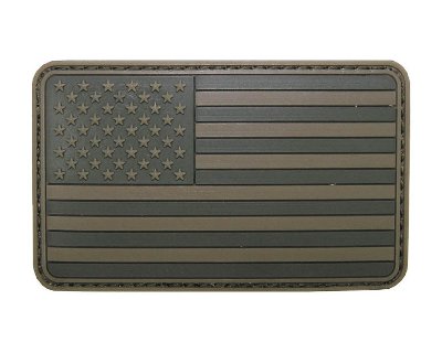 Patch bandiera americana camo