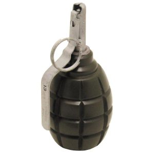 Bomba a mano F1 sovietica verde in legno (da decorazione)