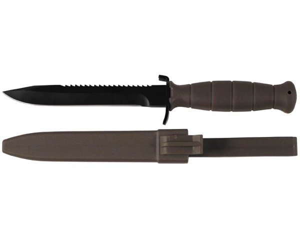 Coltello Survival austriaco verde