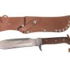 Coltello MFH parà manico in legno