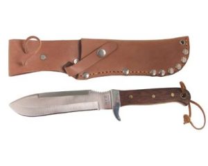 Coltello MFH parà manico in legno