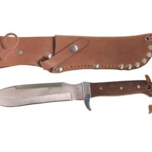 Coltello da caccia bowie Columbia con manico intarsiato