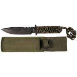 Coltello survival paracord Fox Outdoor camo