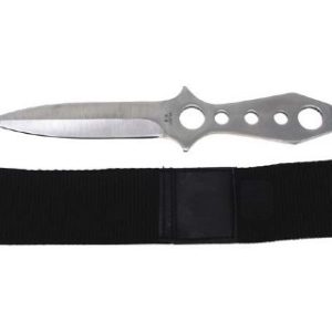 Coltello da lancio cromato