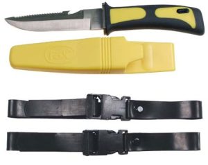 Coltello da sub, Fox con fodero e cinturini
