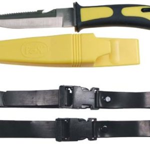 Coltello da sub, Fox con fodero e cinturini