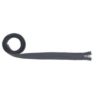 Chiusura lampo zip divisibile grigia 250 cm