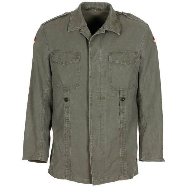 Camicia feldjacke Militare originale tedesca moleskin usata