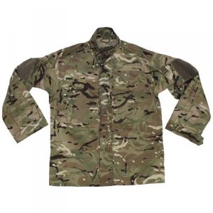 Giacca Militare Feldjacke inglese multicam pari a nuovo