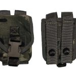 Portagrnata originale inglese MTP camo usato