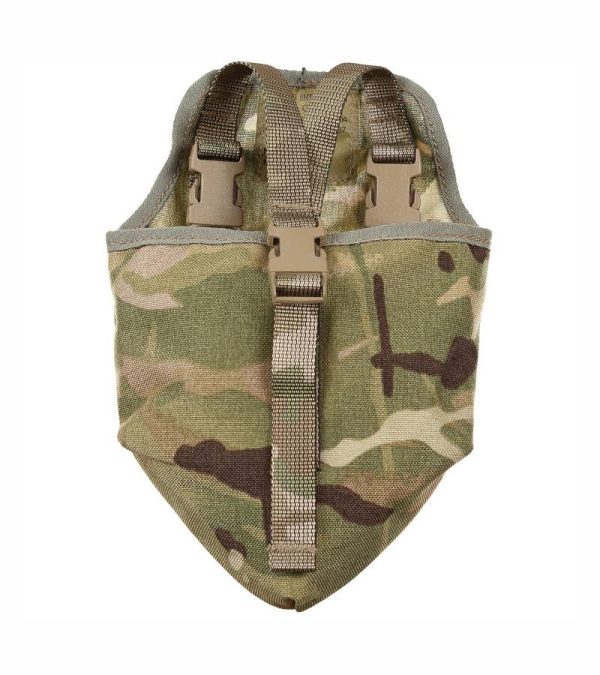 Portautensili da trincea originale inglese mtp camo pari a nuovo