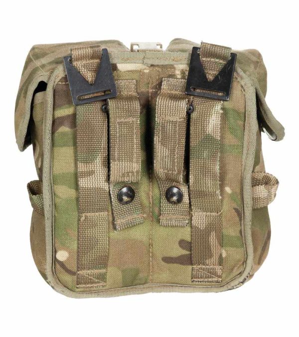 Portacaricatore doppio originale inglese usato mimetico mtp