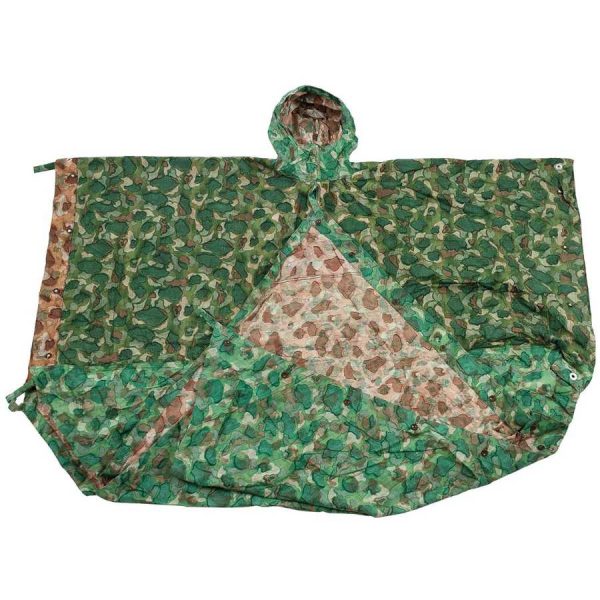 Telo tenda militare mimetico turco in cotone 360x160 usato