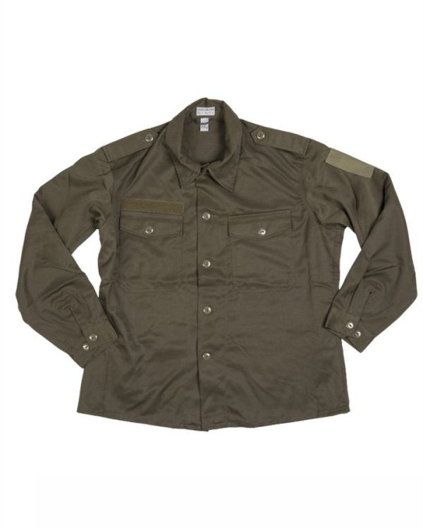 Camicia Militare Austriaca di colore verde pari a nuovo