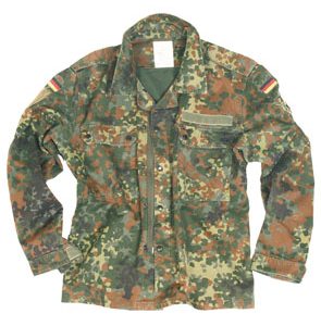 Feldjacke militare originale tedesca mimetica flecktarn usata