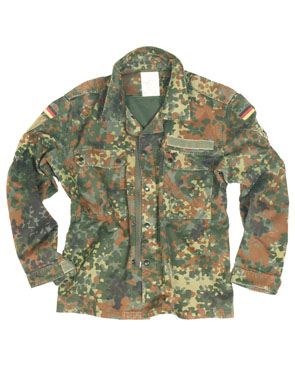 Feldjacke militare originale tedesca mimetica flecktarn usata