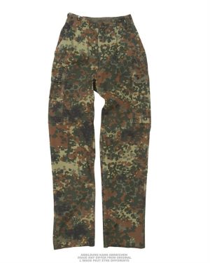 Pantaloni Militari Tedeschi flecktarn donna usati