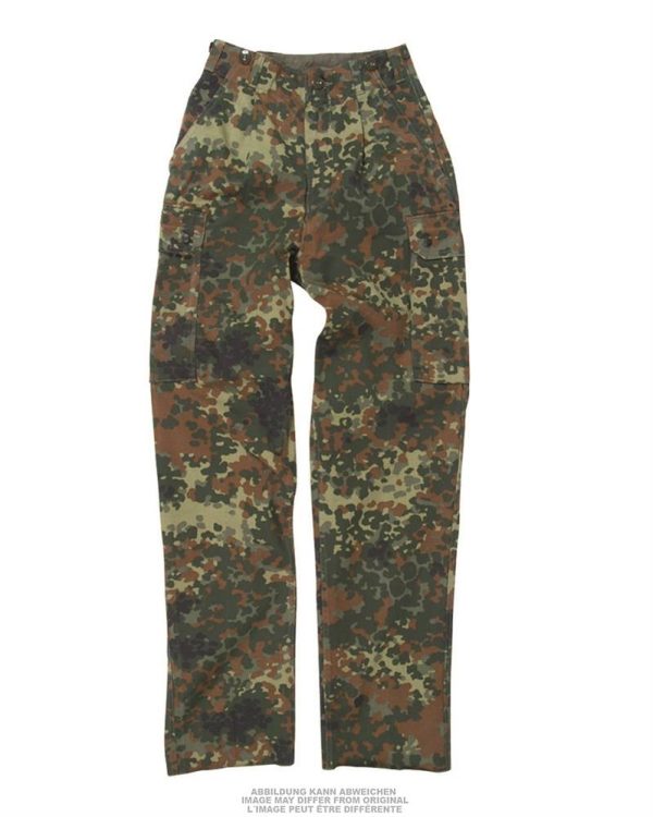 Pantaloni Militari Tedeschi flecktarn donna usati
