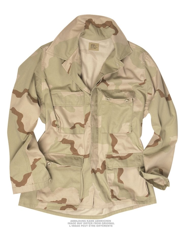 Giacca militare americana originale mimetica desert usata