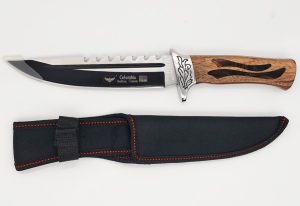 Coltello a lama fissa Columbia con lama bicolore