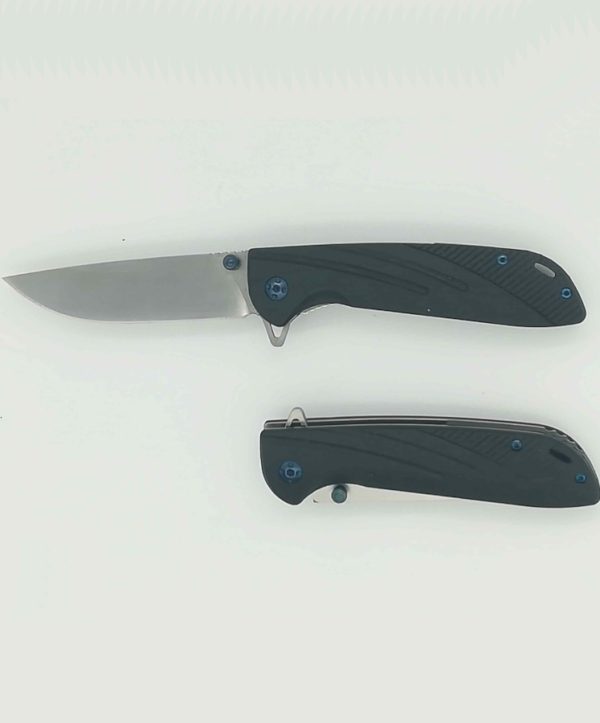 Coltello pieghevole lama media alta qualità acciaio d2