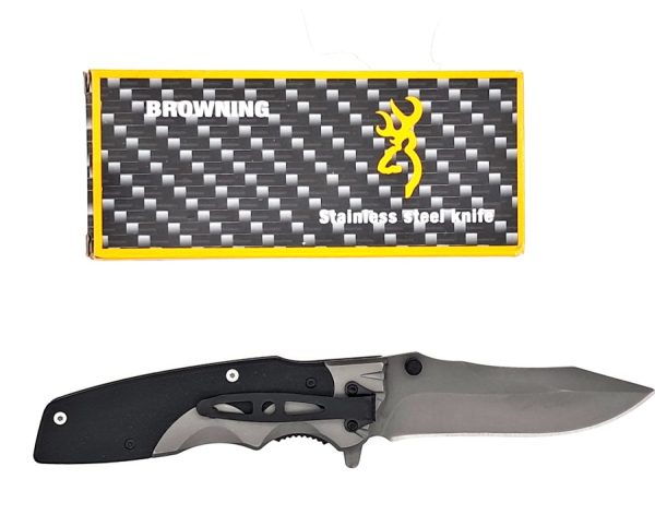 Coltello caccia survival Browning a lama liscia