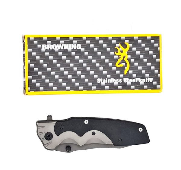 Coltello caccia survival Browning a lama liscia