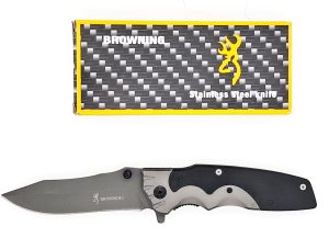 Coltello caccia survival Browning a lama liscia