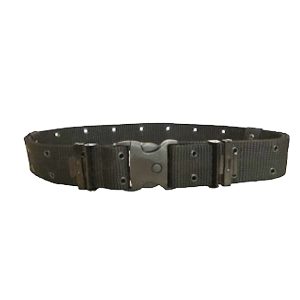 Cinturone Tattico Nero H 5,50 cm con Fibbia di sicurezza