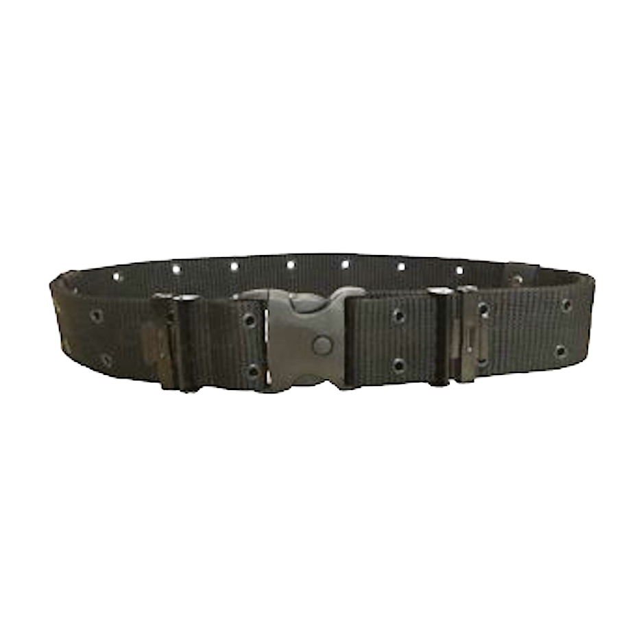 Cinturone Tattico Nero H 5,50 cm con Fibbia di sicurezza