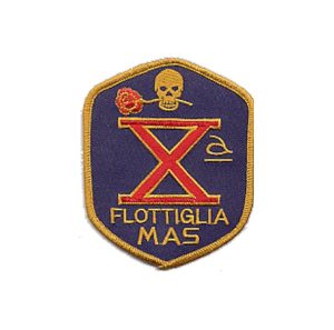 Patch ricamata DECIMA MAS in tessuto