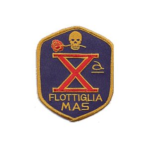 Patch ricamata DECIMA MAS in tessuto