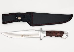 Coltello da caccia bowie a lama liscia Columbia