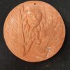 Stemma Leone di San Marco Moeca spada in terra cotta