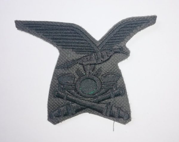 Fregio artiglieria in tessuto per cappello da alpino