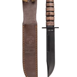 Coltello da caccia bowie Columbia con manico intarsiato