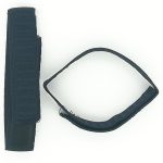 Elastici per caviglia pantaloni con velcro blu (paio)