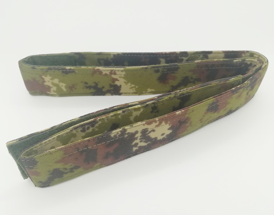Cintura militare vegetato 38mm con chiusura a strappo