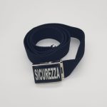 images Cintura Militare in canapa con logo sicurezza 40 mm