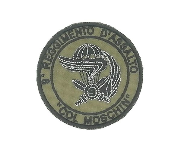 Ricamo Parà 9° Reggimento Col Moschin