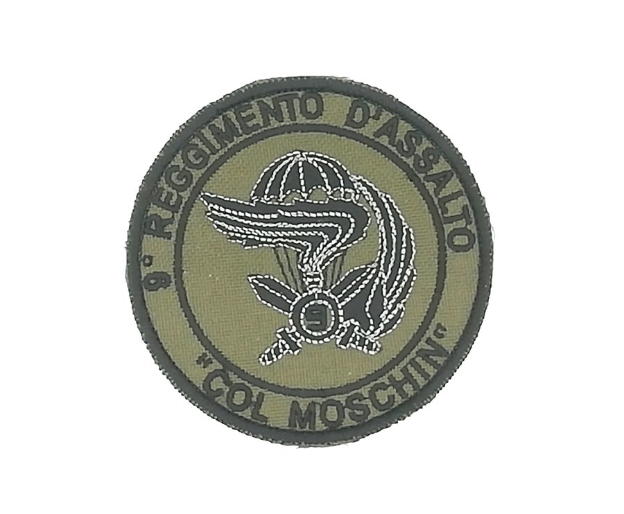 Ricamo Parà 9° Reggimento Col Moschin