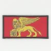 Ricamo Leone Battaglione San Marco rosso