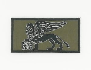 Ricamo Leone Battaglione San Marco a bassa visibilità