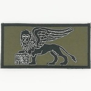 Ricamo Leone Battaglione San Marco a bassa visibilità