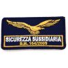 Patch Aquila Sicurezza Sussidiaria DM 154/2009 giallo